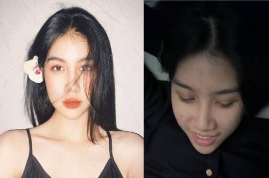 Mỉm cười hạnh phúc khi thấy bạn trai nổi bật