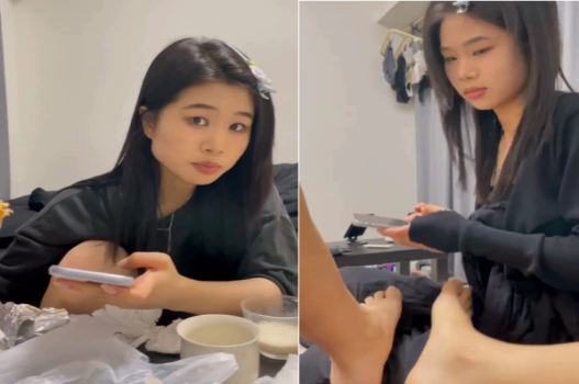 SV thấy con cu người yêu cười toe toét khoái lạc