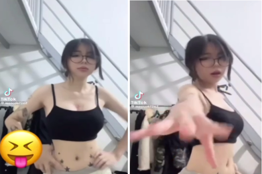 Video sex hay cô nàng xinh đẹp mang hình xăm ngôi sao